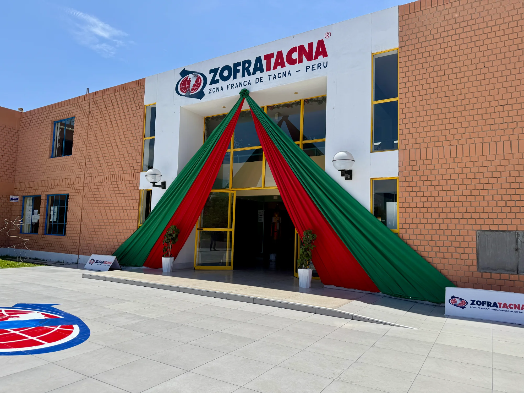 ZOFRATACNA Free Trade Zone Entrance